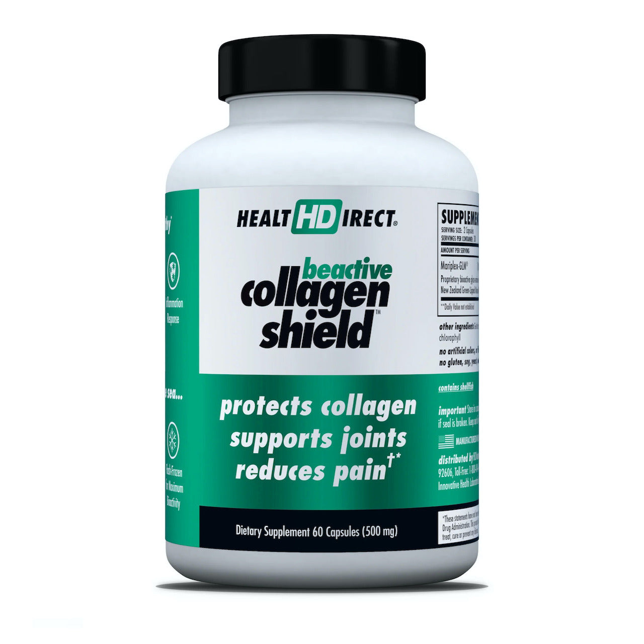 Health Direct, Beactive Collagen Shield, 60 Capsules UPC 814599002518 | HiLife Vitamins