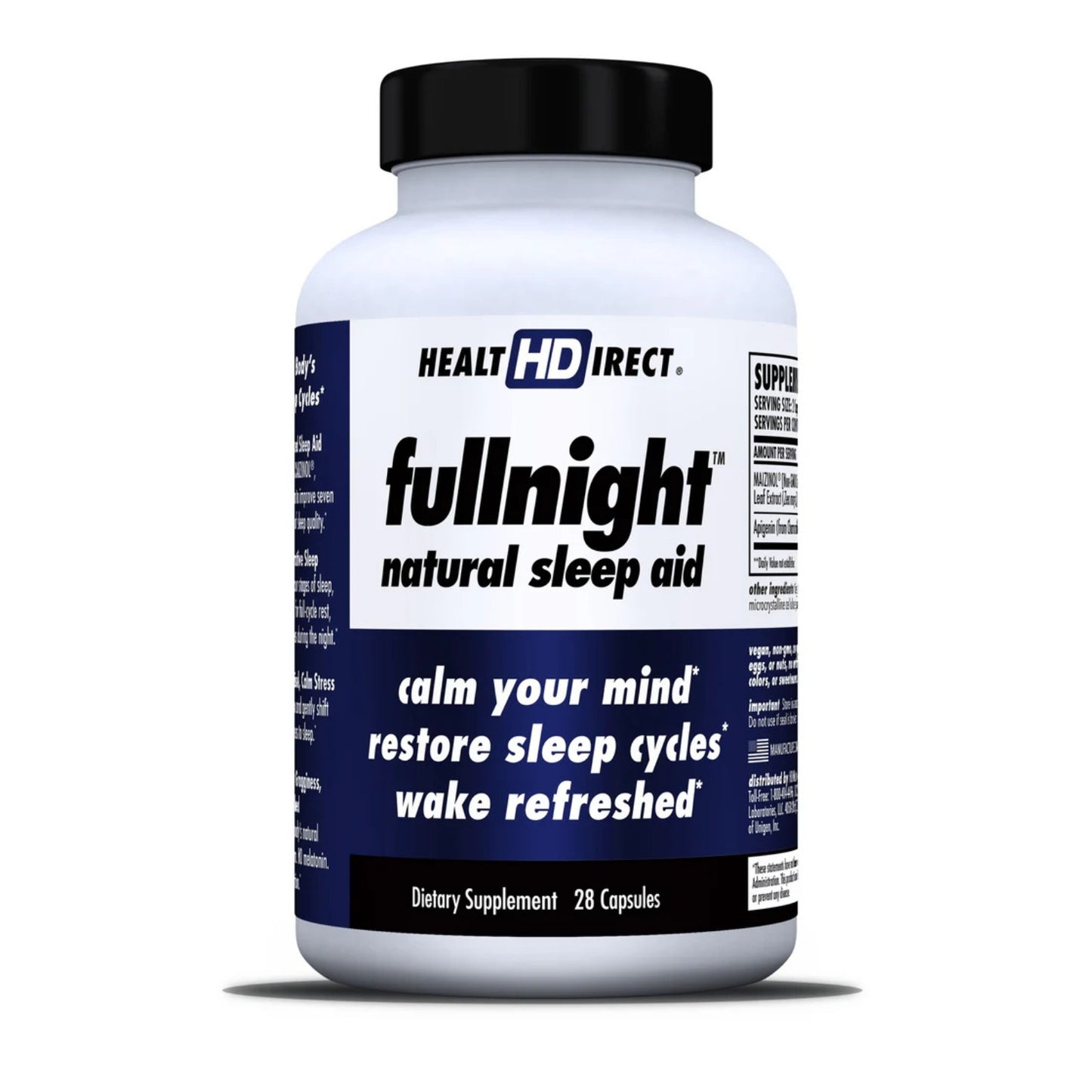 Health Direct, fullnight™, natural sleep aid, 28 Capsules UPC 814599003287 | HiLife Vitamins