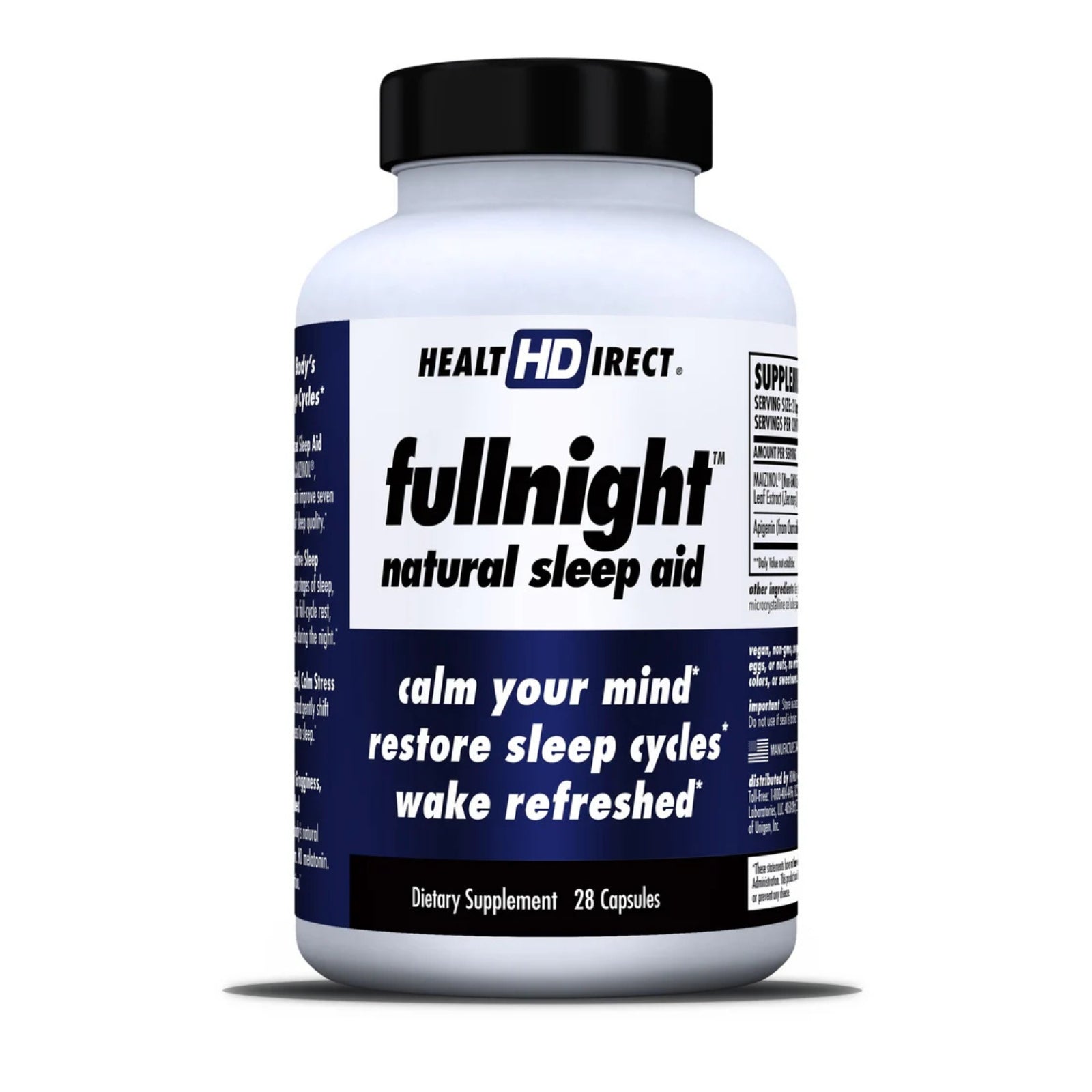 Health Direct, fullnight™, natural sleep aid, 28 Capsules UPC 814599003287 | HiLife Vitamins
