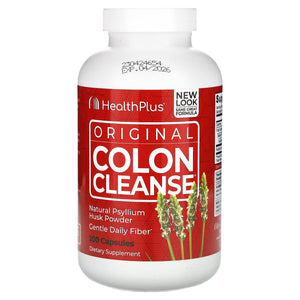 Health Plus, Colon Cleanse Regular 625mg, 200 Capsules - 083502087632 | Hilife Vitamins