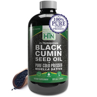 Health Thru Nutrition, Black Cumin Seed Oil, 2% Thymoquinone, 8 fl oz (240ml) UPC 819193021286 | Hilife Vitamins