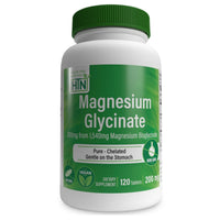 Health Thru Nutrition, Magnesium Glycinate, 120 Tablets UPC 819193021453 | HiLife Vitamins