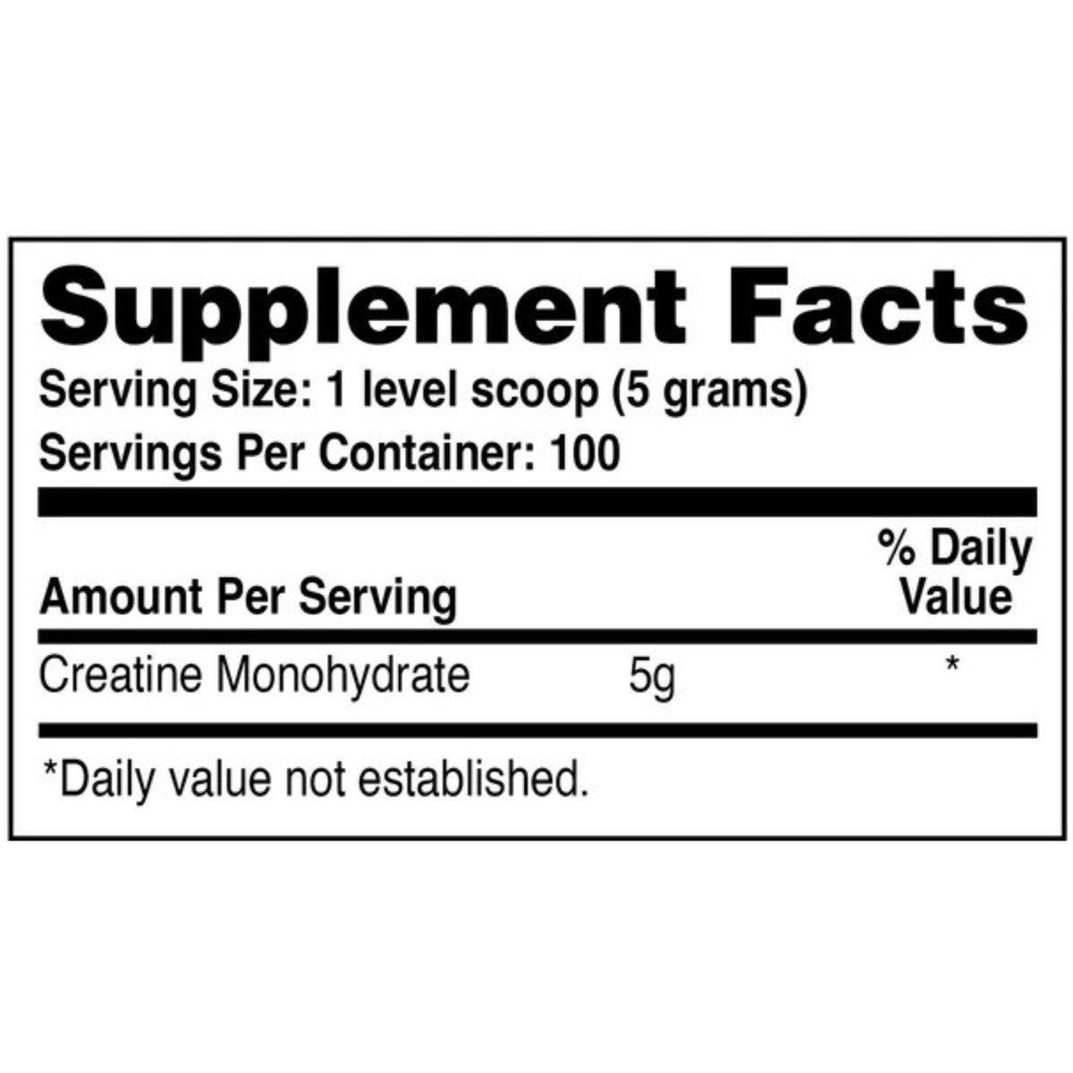 Health Thru Nutrition, Creatine Monohydrate Micronized Pure Powder Unflavored, 500 G (17.6 oz) UPC 819193021569