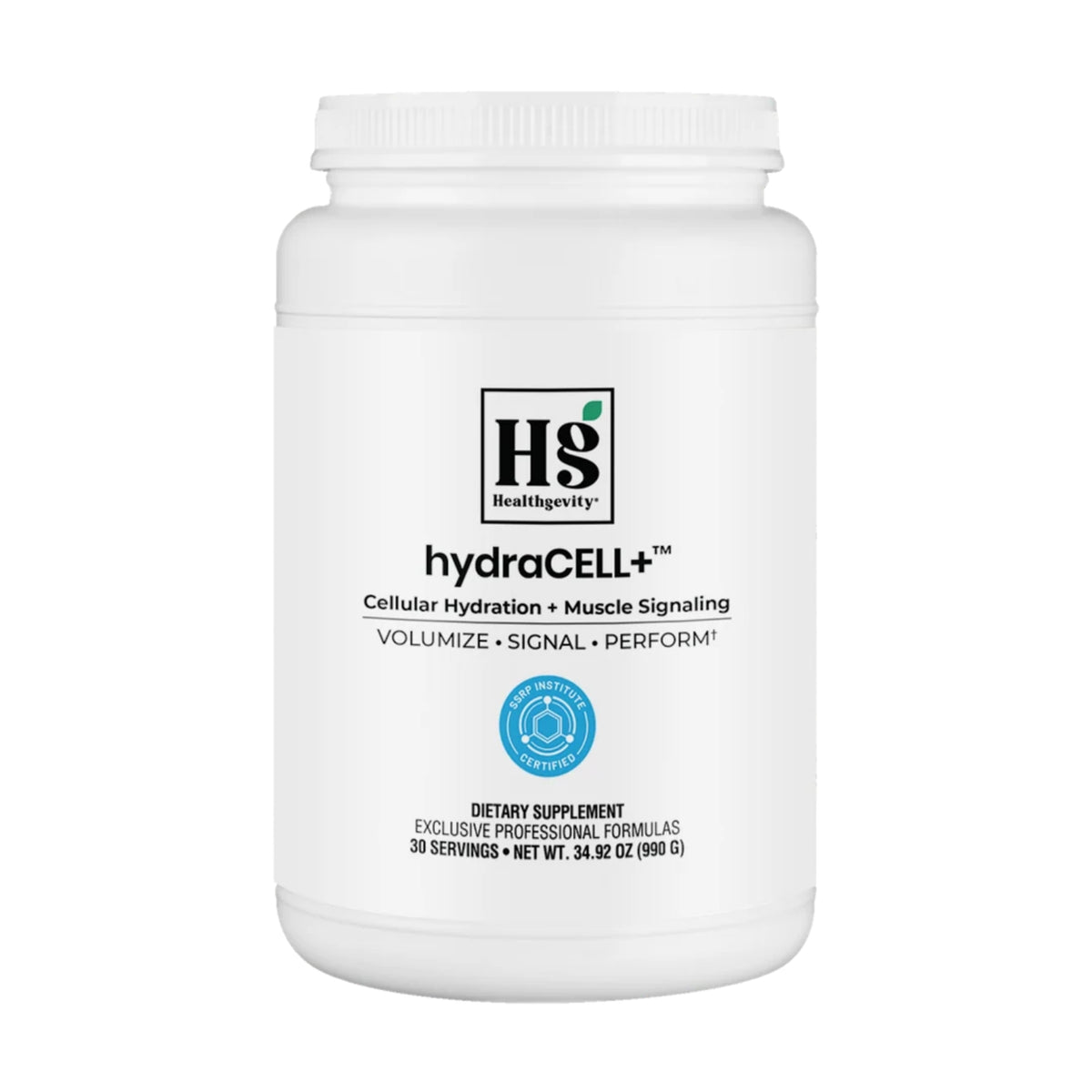 Healthgevity, HydraCELL+™, 34.92 oz (990 G) UPC 702571009368 | Hilife Vitamins
