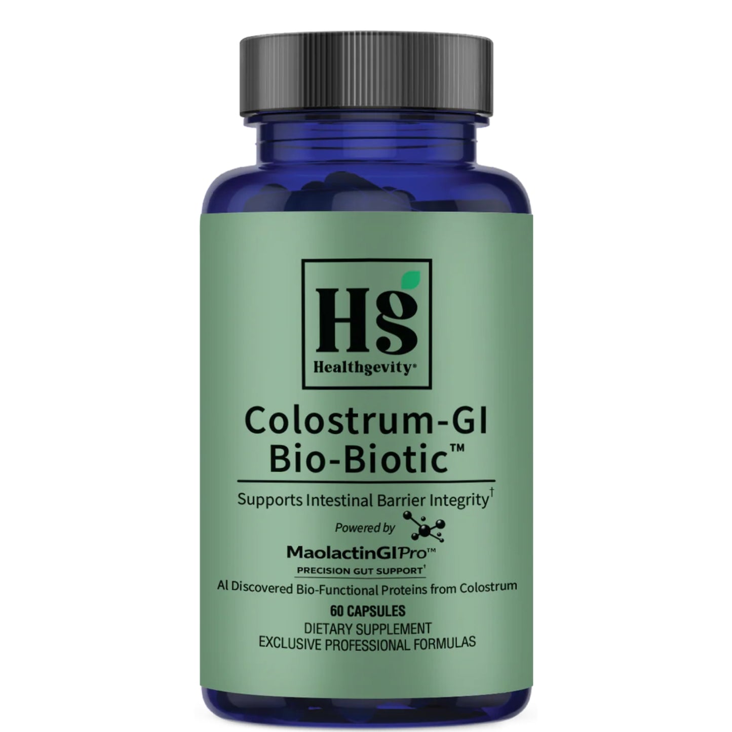 Healthgevity, Colostrum-GI Bio-Biotic™, 60 Capsules UPC 702571009474 | Hilife Vitamins