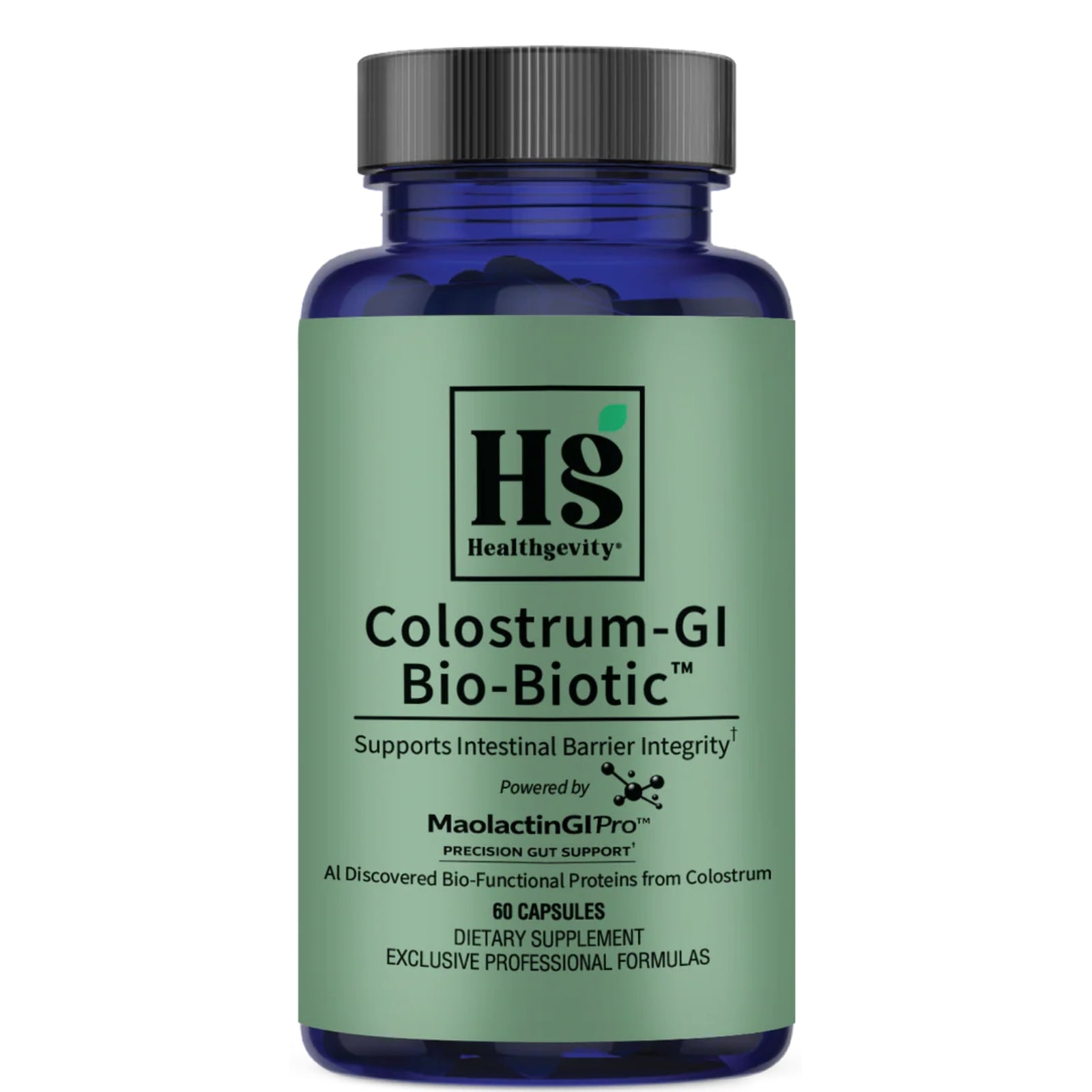 Healthgevity, Colostrum-GI Bio-Biotic™, 60 Capsules UPC 702571009474 | Hilife Vitamins