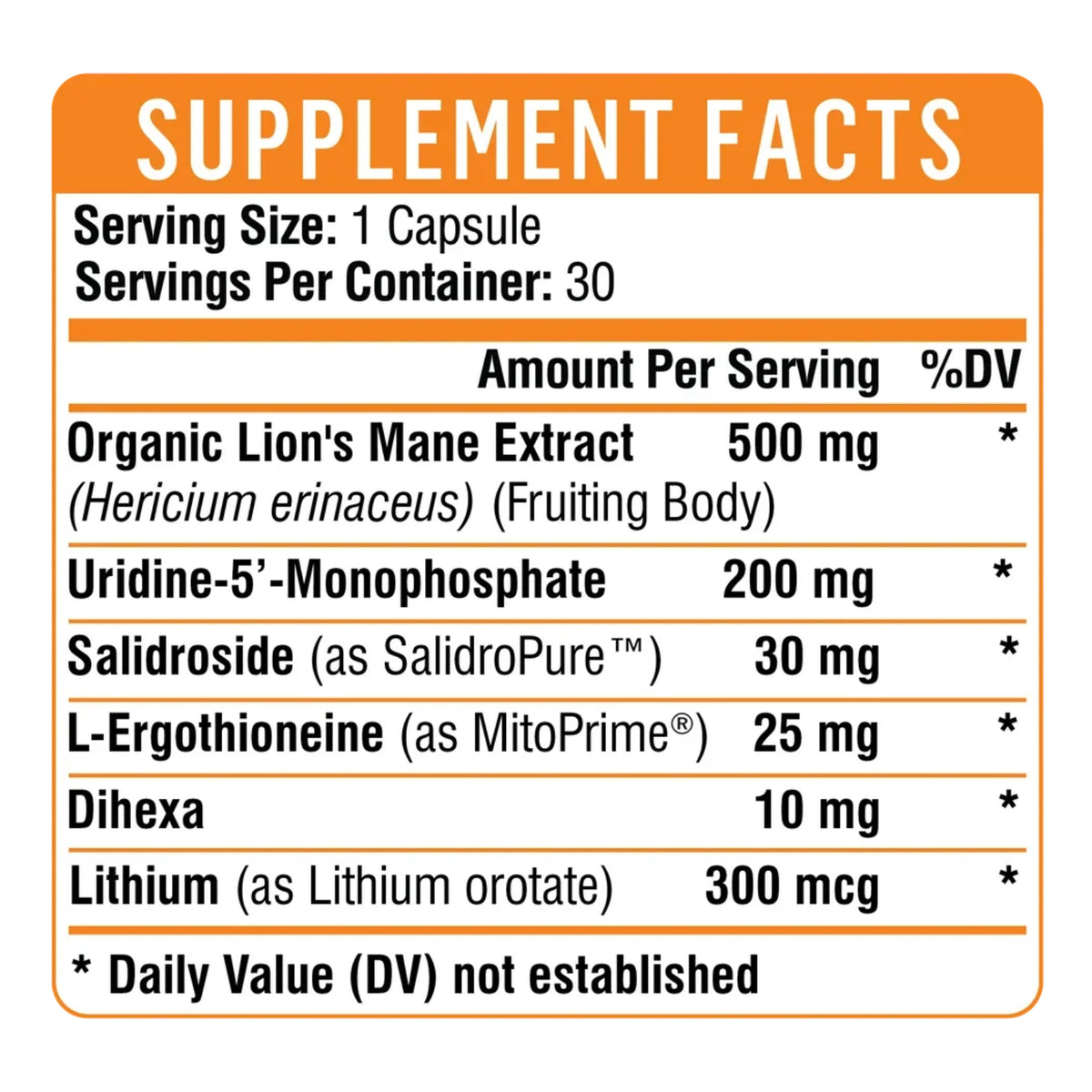 Healthgevity, NEUROgevity™, 30 Capsules UPC 702571009566 | Hilife Vitamins
