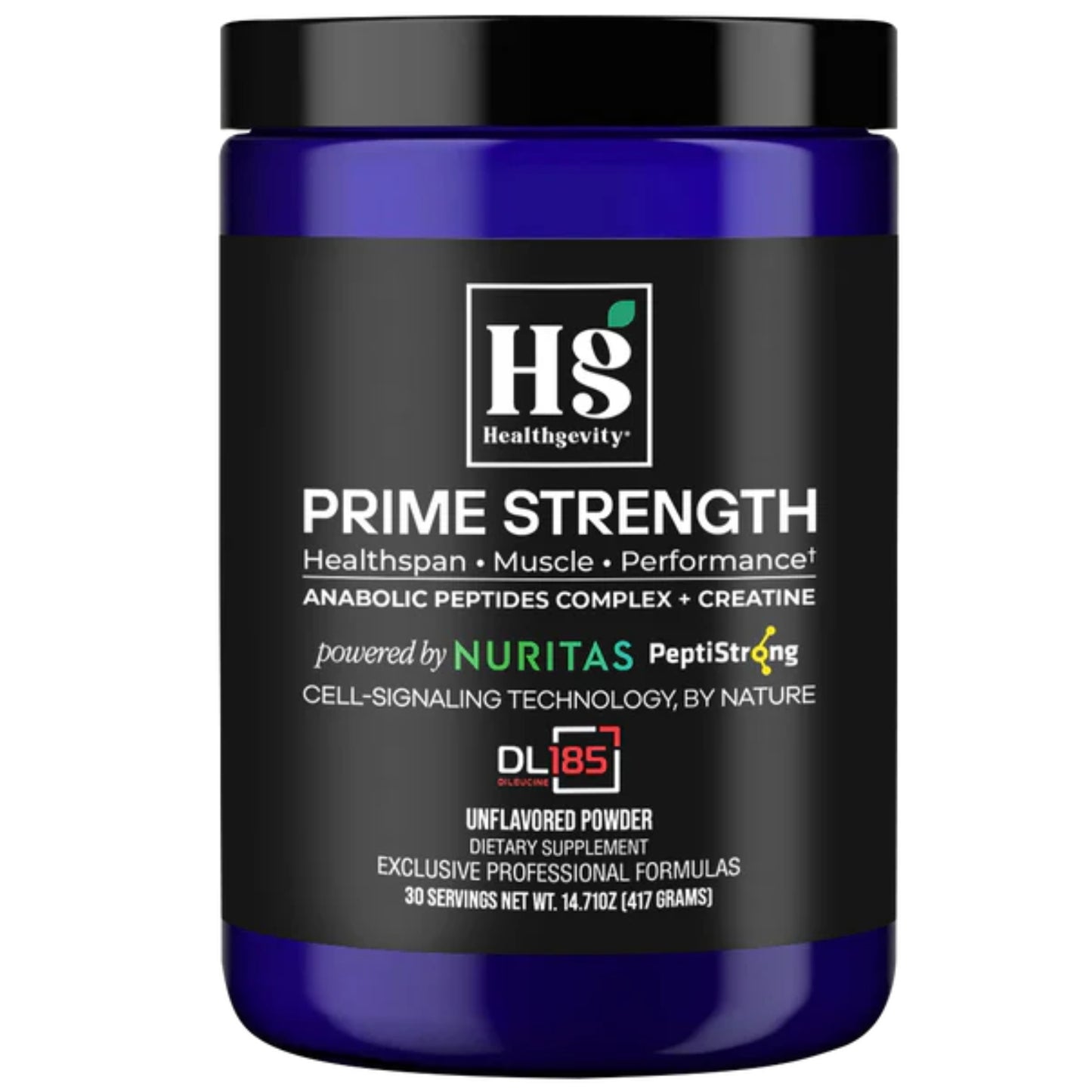 Healthgevity, Prime Strength, 14.71 OZ (417 G) - 702571009573 | Hilife Vitamins