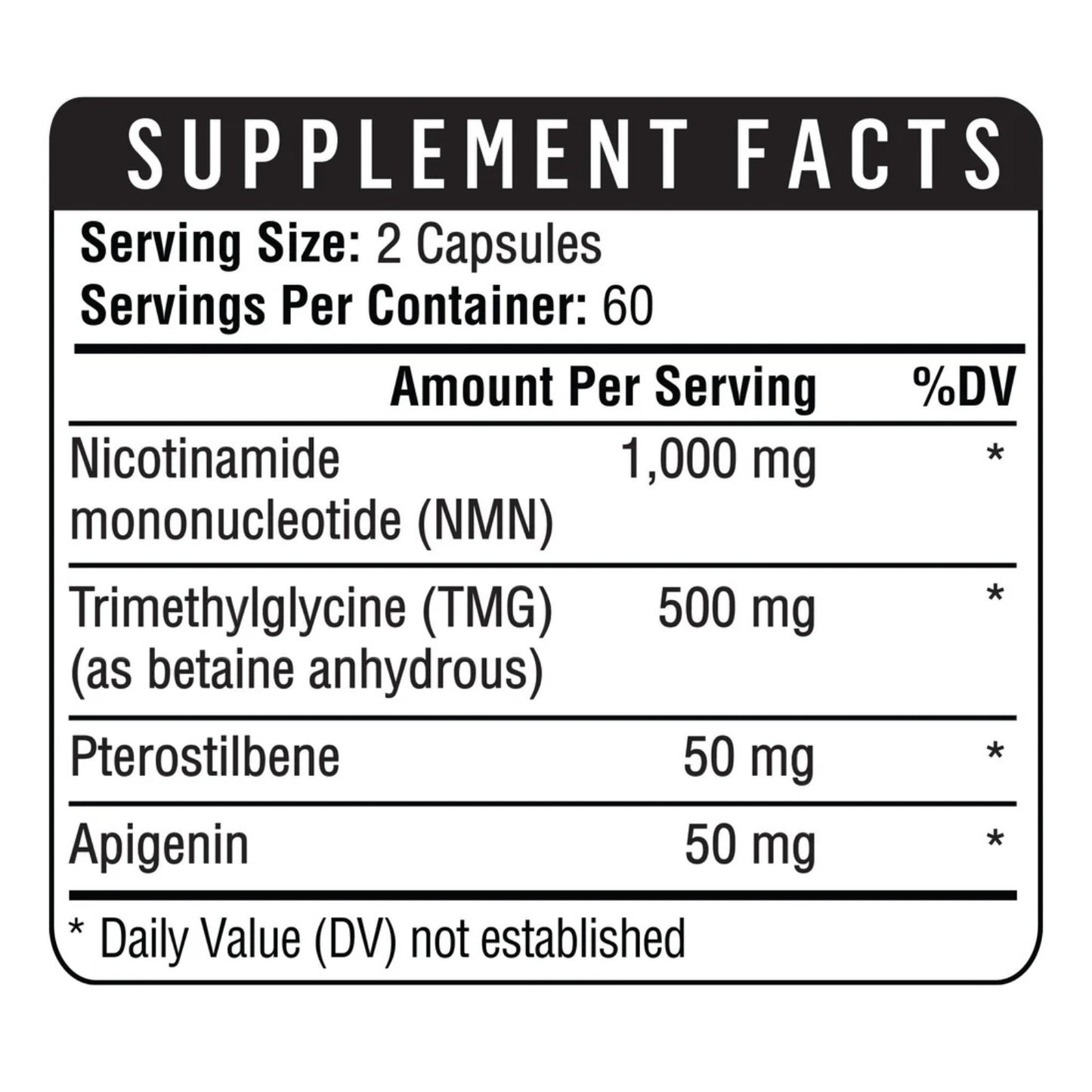Healthgevity, NMN 1000+, 60 Capsules UPC 702571009627 | HiLife Vitamins