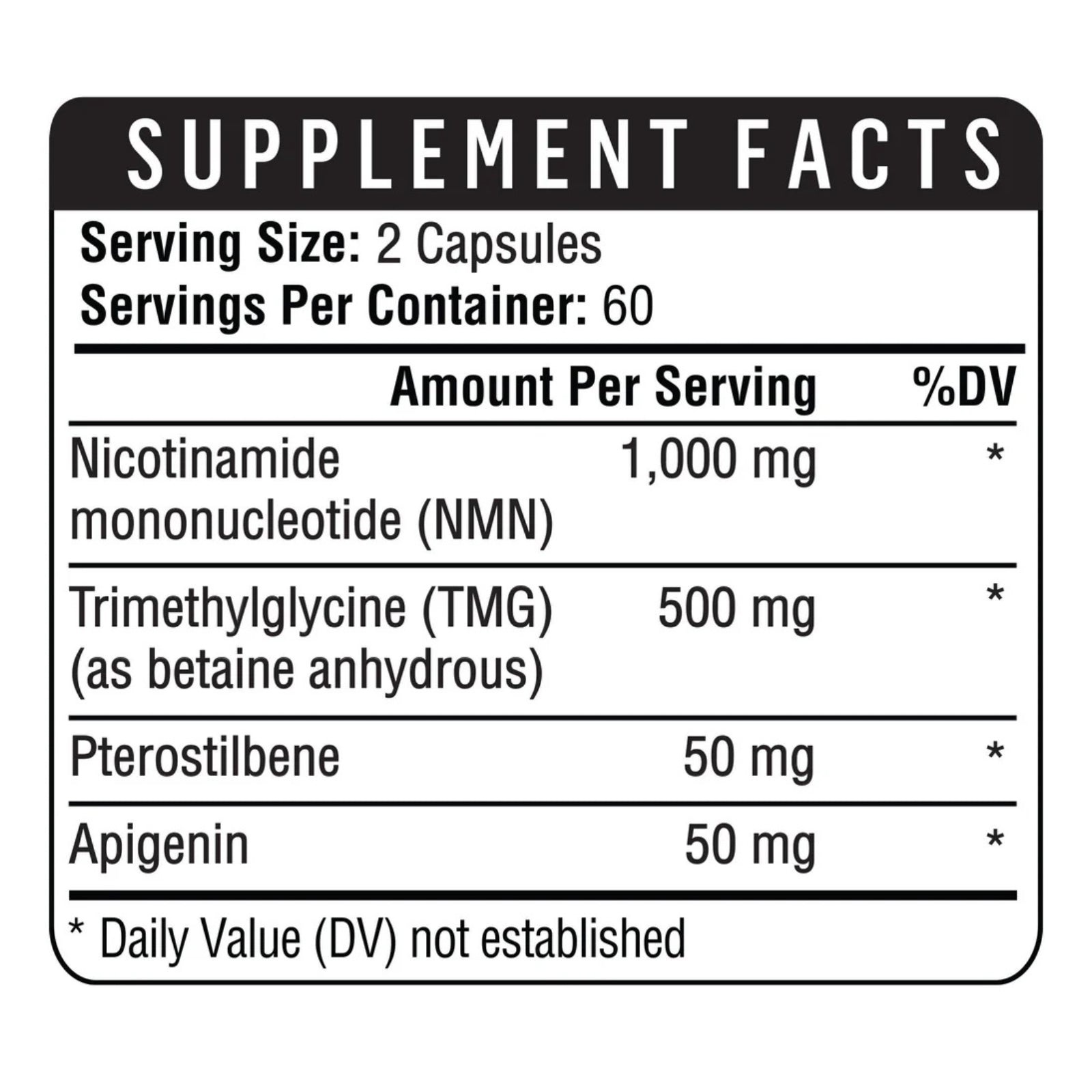 Healthgevity, NMN 1000+, 60 Capsules UPC 702571009627 | HiLife Vitamins