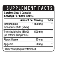 Healthgevity, NMN 1000+, 60 Capsules UPC 702571009627 | HiLife Vitamins