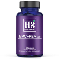 Healthgevity, BPC+PEA 500, 60 Capsules - 792105240114 | Hilife Vitamins