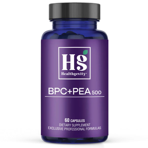 Healthgevity, BPC+PEA 500, 60 Capsules - 792105240114 | HiLife Vitamins Healthgevity, BPC+PEA 500, 60 Capsules - 792105240114 | HiLife Vitamins