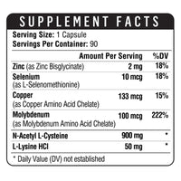 Healthgevity, NAC 900+, 90 Capsules UPC 792105240152 | HiLife Vitamins