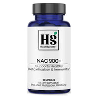 Healthgevity, NAC 900+, 90 Capsules UPC 792105240152 | HiLife Vitamins