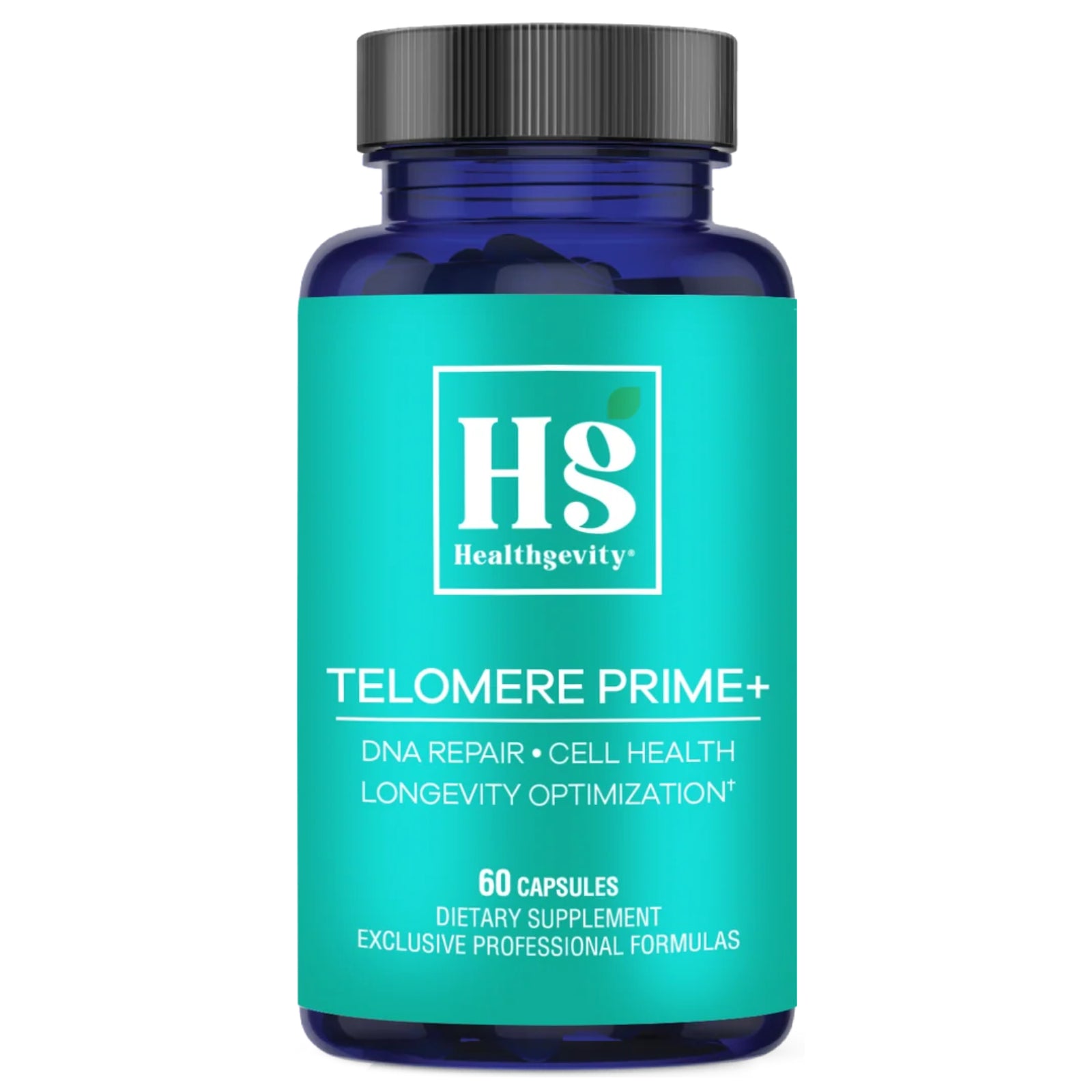 Healthgevity, Telomere Prime+, 60 Capsules UPC 792105240183 | Hilife Vitamins
