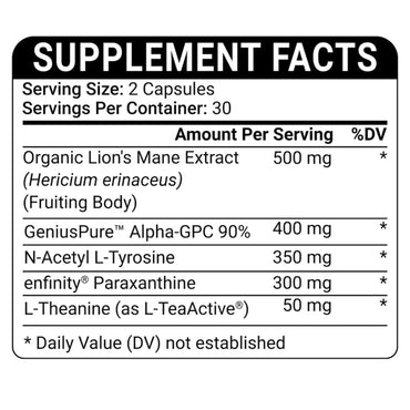 Healthgevity, Brain Boost+, 60 Capsules UPC 792105240275 | Hilife Vitamins