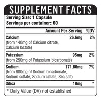 Healthgevity, Alkaline Complex, 60 Capsules UPC 792105240329 | Hilife Vitamins