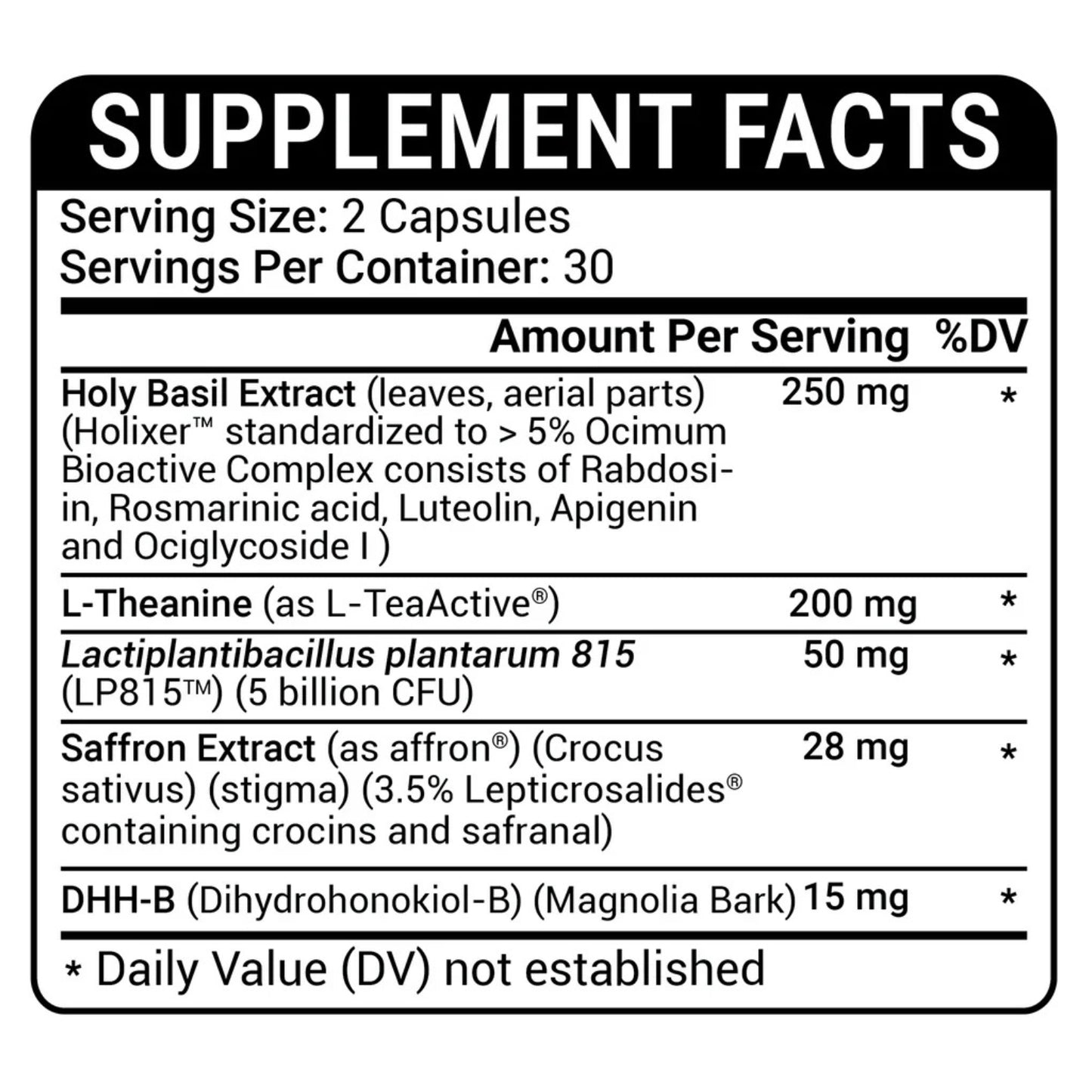 Healthgevity, Serenity, 60 Capsules UPC 792105240336 | Hilife Vitamins
