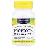 Healthy Origins, Probiotic, 30 Billion CFU, 60 Veggie Caps UPC 603573555153 | Hilife Vitamins