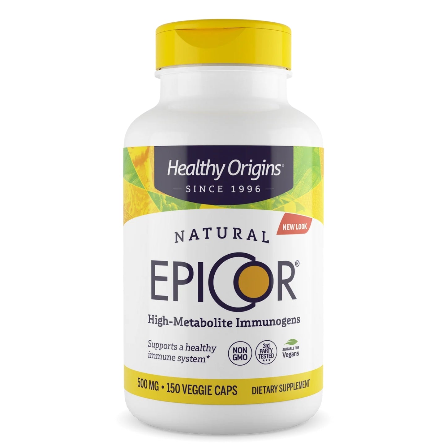 Healthy Origins, EpiCor 500 mg, 150 Capsules UPC 603573578886 | HiLife Vitamins