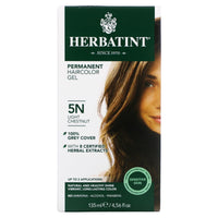 Herbatint Hair, Herbatint Permanent Light Chestnut (5N), 4 Oz UPC 666248001041 | HiLife Vitamins