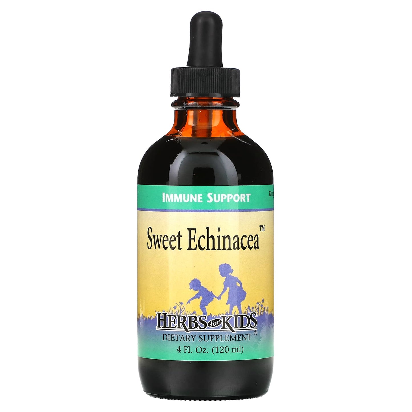 Herbs For Kids, Sweet Echinacea Alcohol-Free, 4 Oz Liquid UPC 701619101101 | HiLife Vitamins