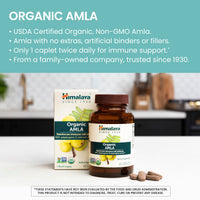 Himalaya, Organic Amla, 60 Caplets UPC 605069402019 | Hilife Vitamins