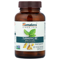 Himalaya, Turmeric 95® with Curcumin, 60 Vegetarian Capsules