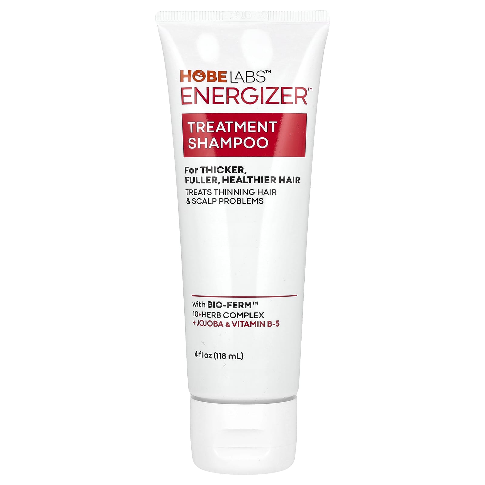 Hobe Labs, Energizer Treatment Shampoo w/Jojoba, 4 Oz UPC 076791002011 | Hilife Vitamins