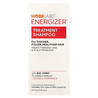 Hobe Labs, Energizer Treatment Shampoo w/Jojoba, 4 Oz UPC 076791002011 | Hilife Vitamins