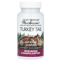 Host Defense, Turkey Tail, 60 Capsules UPC 633422027326 | HiLife Vitamins