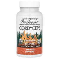 Host Defense, Cordyceps, 60 Capsules UPC 633422031026 | HiLife Vitamins