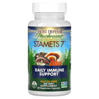 Host Defense, STAMETS 7, 60 Capsules UPC 633422037028 | HiLife Vitamins