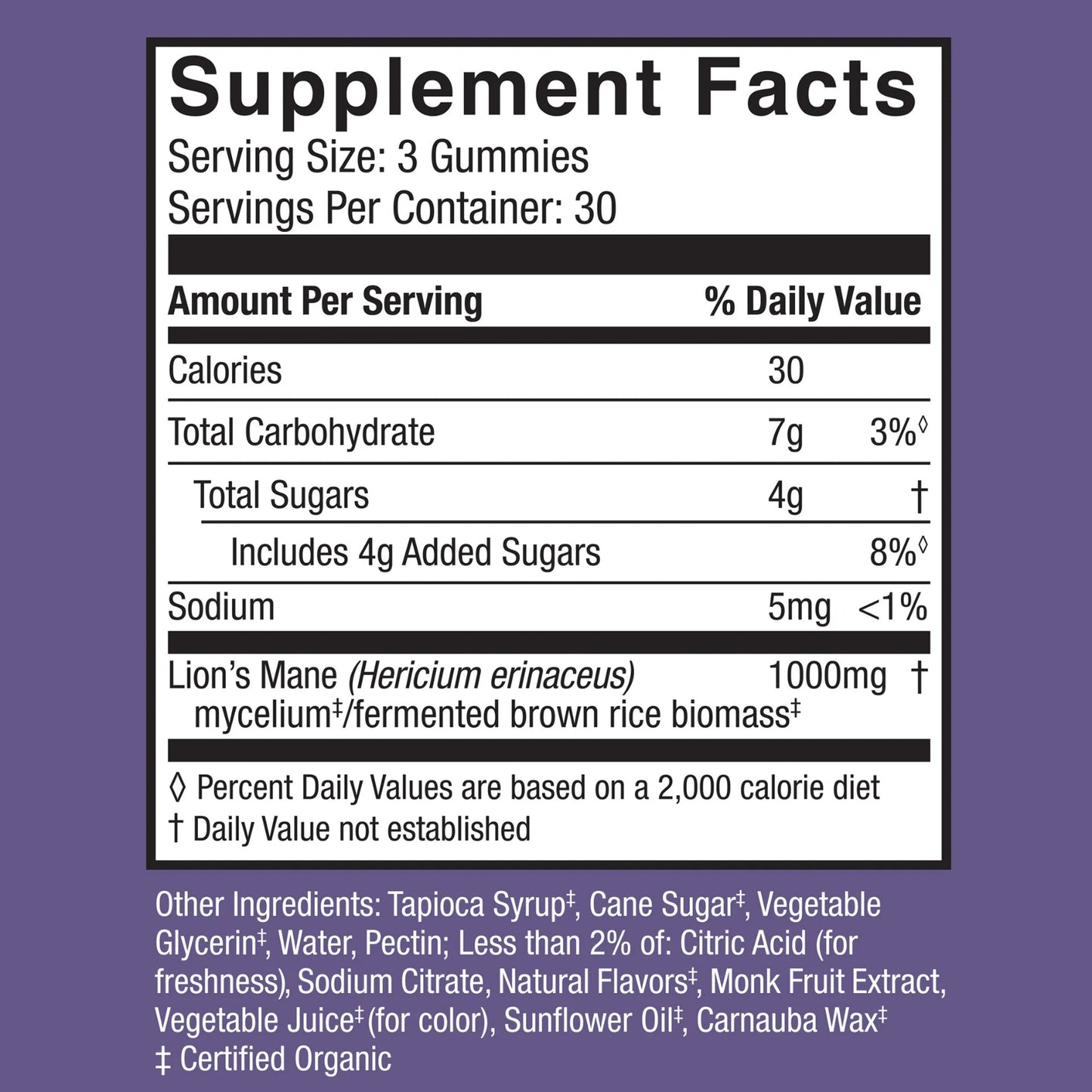 Host Defense, Lion’s Mane Gummies Memory & Nerve Support, 90 Gummies UPC 633422235172 | Hilife Vitamins