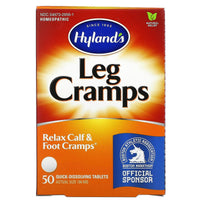 Hylands, Leg Cramps, 50 Tablets UPC 354973295612 | Hilife Vitamins