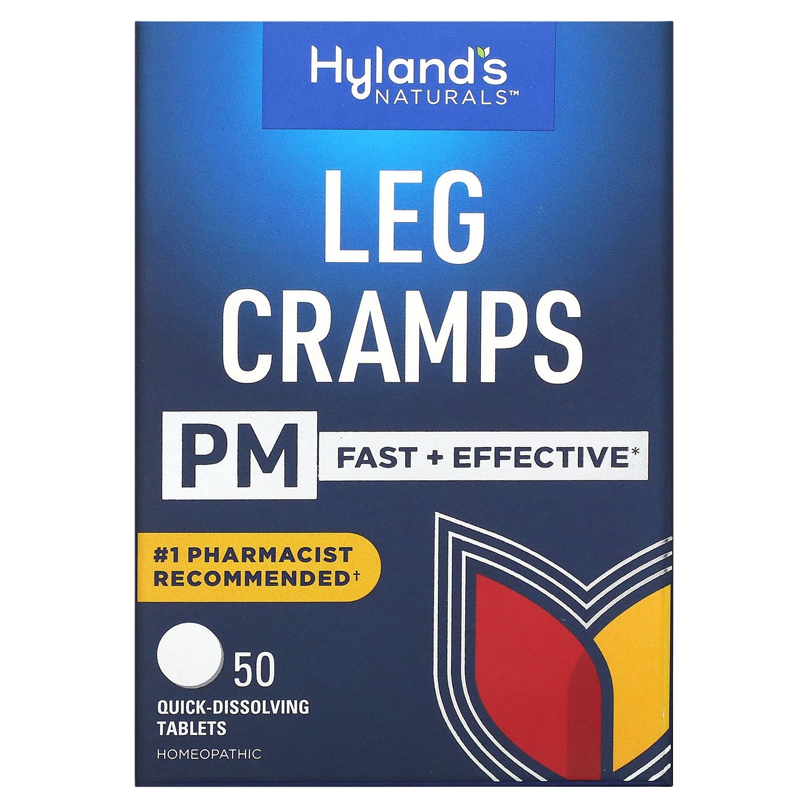 Hylands, Leg Cramps PM, 50 Tablets UPC 354973309319 | Hilife Vitamins