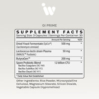 InfiniWell, GI Prime, 90 capsules UPC 691835779317 | HiLife Vitamins