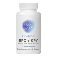 Infiniwell, BPC + KPV, 60 Capsules UPC 608870159912 | Hilife Vitamins