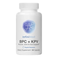 Infiniwell, BPC + KPV, 30 Capsules UPC 608870574418 | Hilife Vitamins