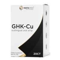 Instamed, GHK-Cu Sublingual Peptides, 20 Strips UPC 850022457920 | Hilife Vitamins