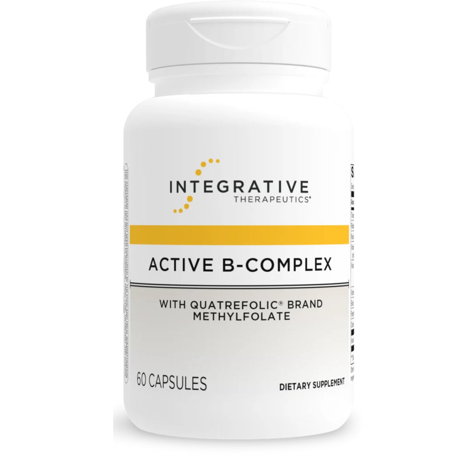 Integrative Therapeutics, Active B-Complex, 60 Capsules UPC 871791100329 | HiLife Vitamins
