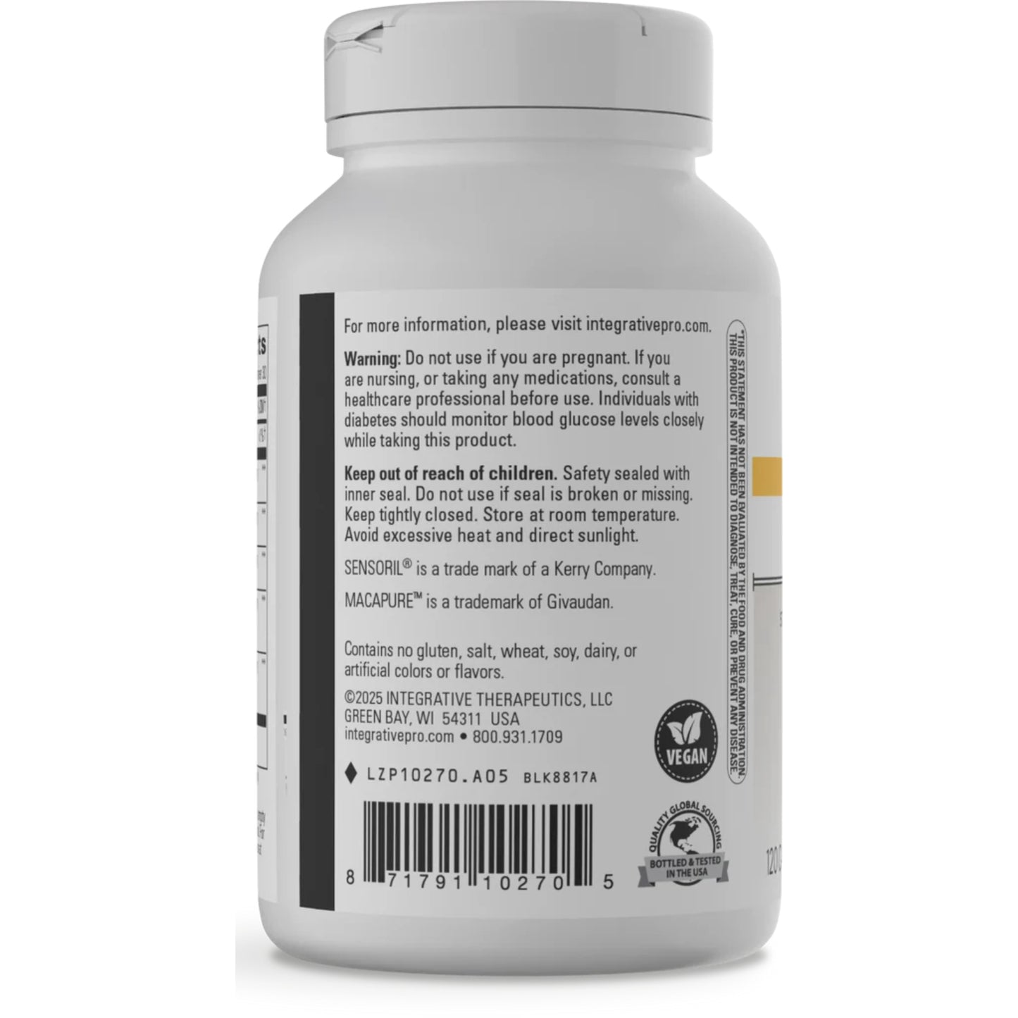 Integrative Therapeutics, HPA Adapt™, 120 Capsules - 871791102705 | Hilife Vitamins