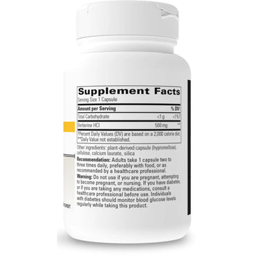 Integrative Therapeutics, Berberine, 60 Capsules UPC 871791107113 | HiLife Vitamins