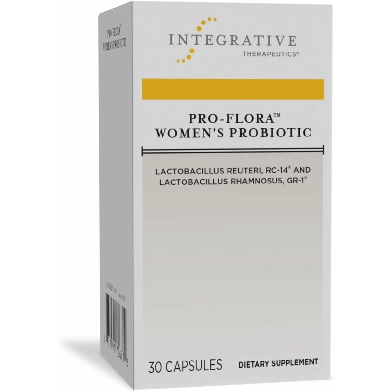 Integrative Therapeutics, Pro-Flora™ Womens Probiotic, 30 Capsules UPC 871791706712 | HiLife Vitamins