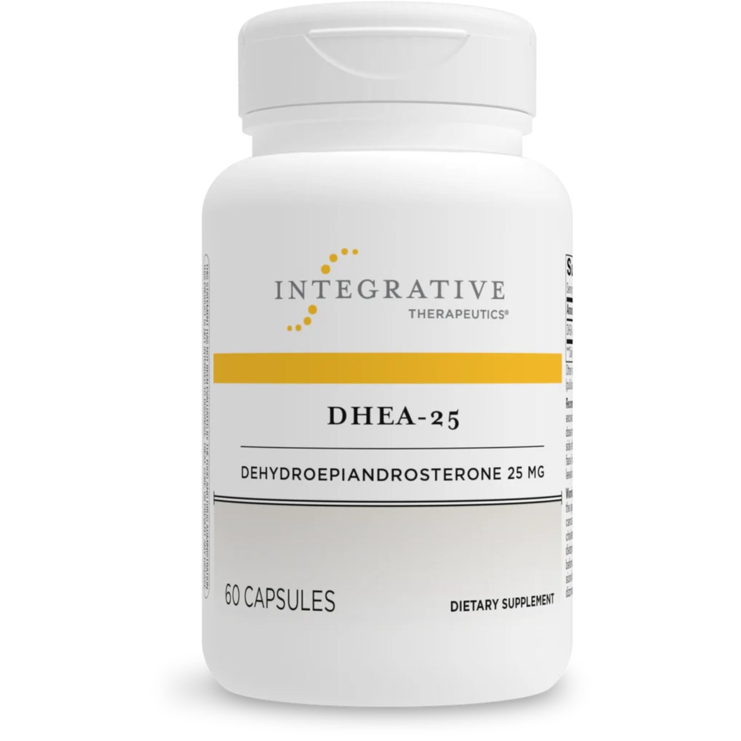 Integrative Therapeutics, DHEA-25, 60 Capsules UPC 871791000674 | HiLife Vitamins
