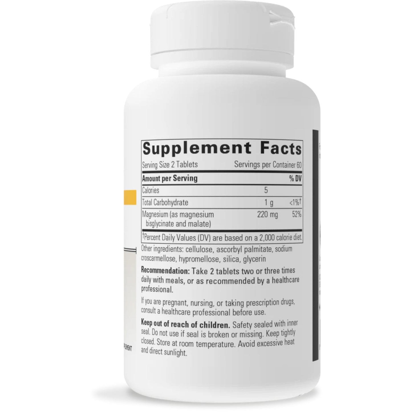 Integrative Therapeutics, Magnesium Glycinate Plus, 120 Tablets UPC 871791001572 | HiLife Vitamins