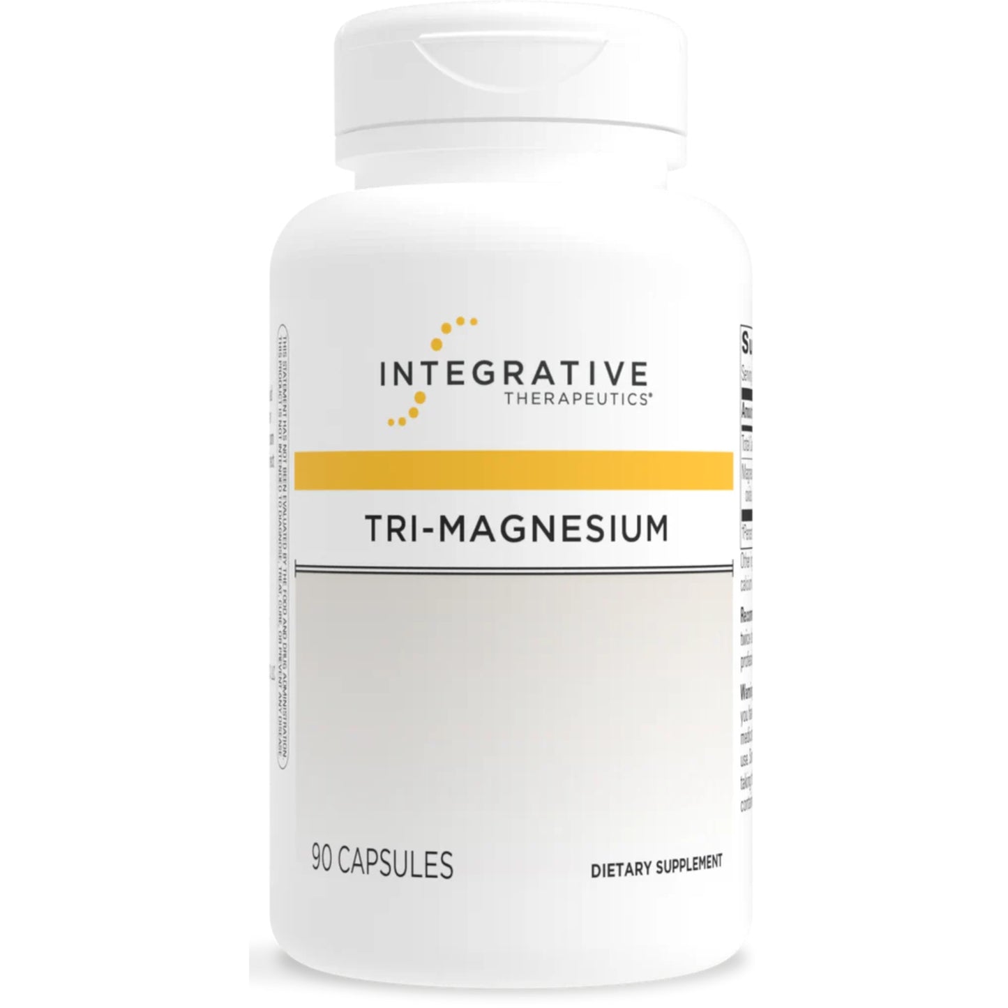 Integrative Therapeutics, Tri-Magnesium, 90 Capsules UPC 871791003521 | HiLife Vitamins