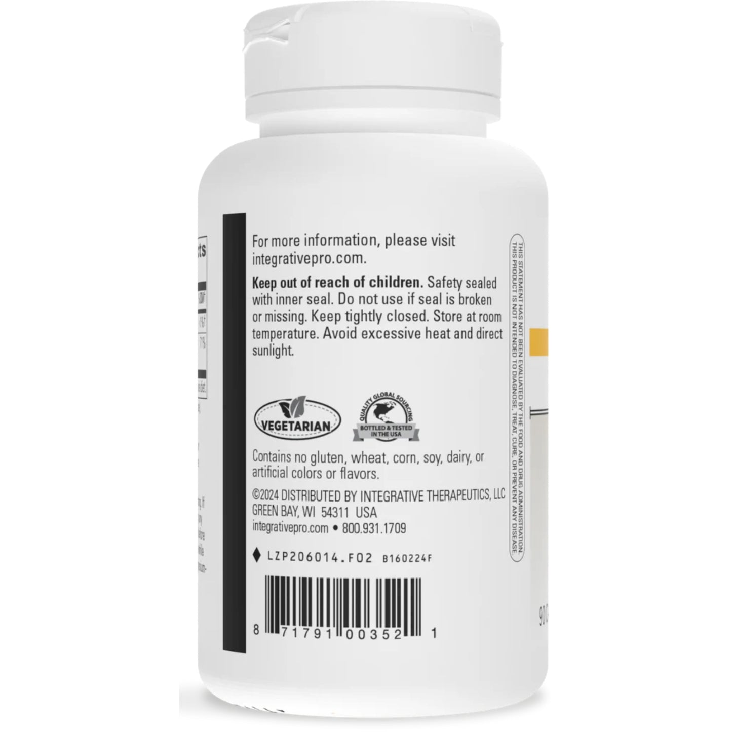 Integrative Therapeutics, Tri-Magnesium, 90 Capsules UPC 871791003521 | HiLife Vitamins