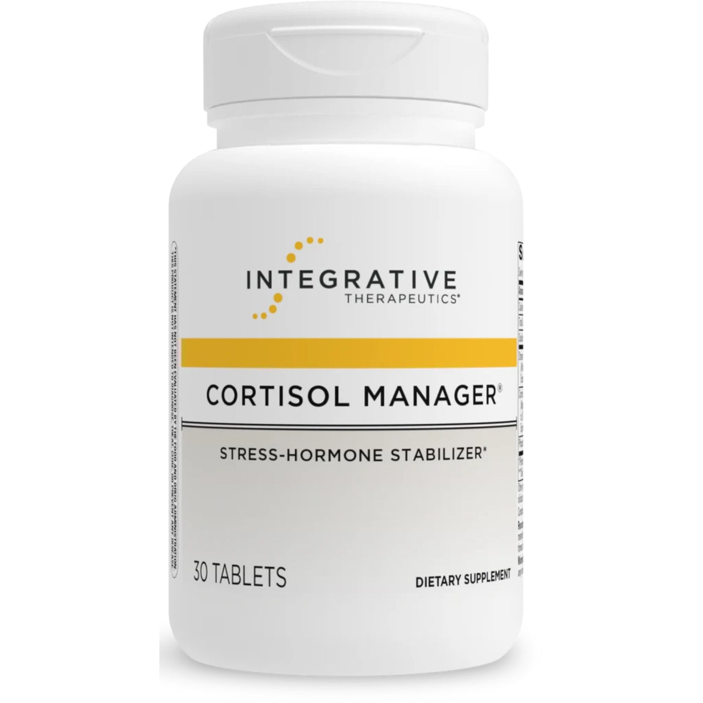 Integrative Therapeutics, Cortisol Manager®, 30 Tablets UPC 871791003811 | HiLife Vitamins